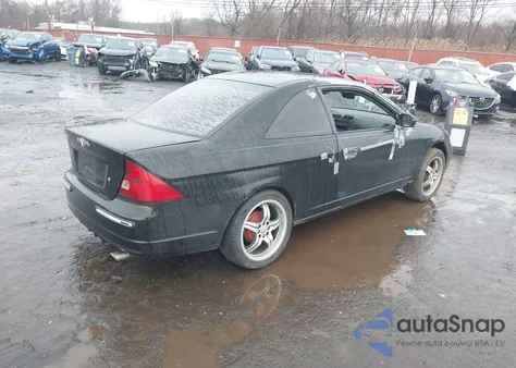 2002 Honda Civic Lx из США, поврежденный, VIN 1HGEM22522L061450